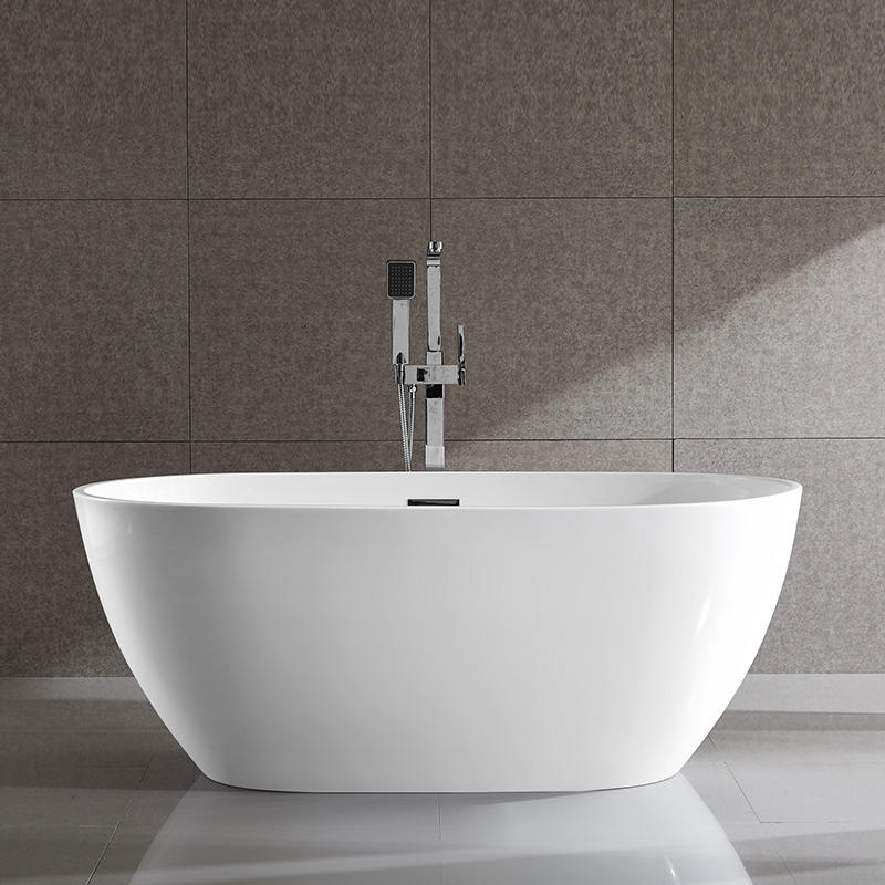 59” 63” 67” 71” Oval shape Freestanding Modern Deep soaking Bath Tubs
